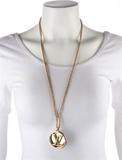 gold necklace lv|louis vuitton gold jewellery.